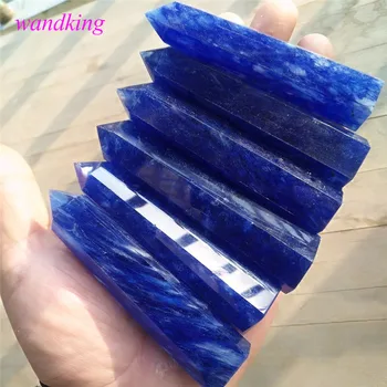 

(10-9cm) smelting blue quartz crystal wand decorative crystal crystal chakra wand stones and crystal