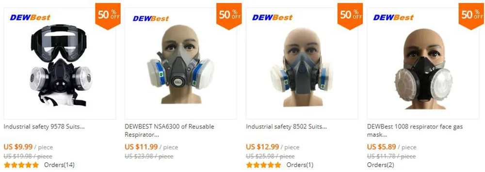 3M GAS MASKS 3M 3200+10pc3701CN Filter cotton Half Face GAS Mask Respirator Safety Protective Face Mask Anti Dust Anti Organic Vapors