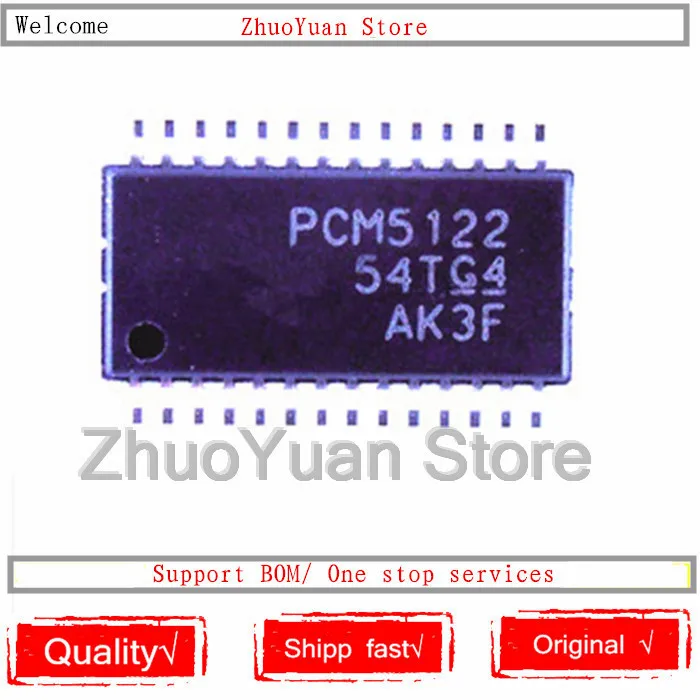 

1PCS/lot PCM5122 PCM5122PW PCM5122PWR TSSOP-28 IC Chip New Original In stock