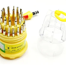 1 набор) 31 в 1 Набор отверток HQ Инструменты для ремонта Открытые мобильные телефоны ПК ноутбук Jackly 6036 A