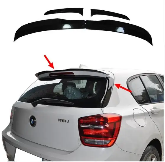 

ABS Car Rear Trunk Lip Spoiler Wing Fit For BMW F20 2012-2018 1 Series 120i 125i 118i M135i 116i BY EMS