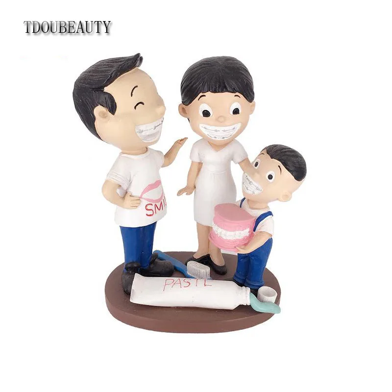 TDOUBEAUTY Teeth Model Dental Crafts Dental Ornaments Dental Clinic