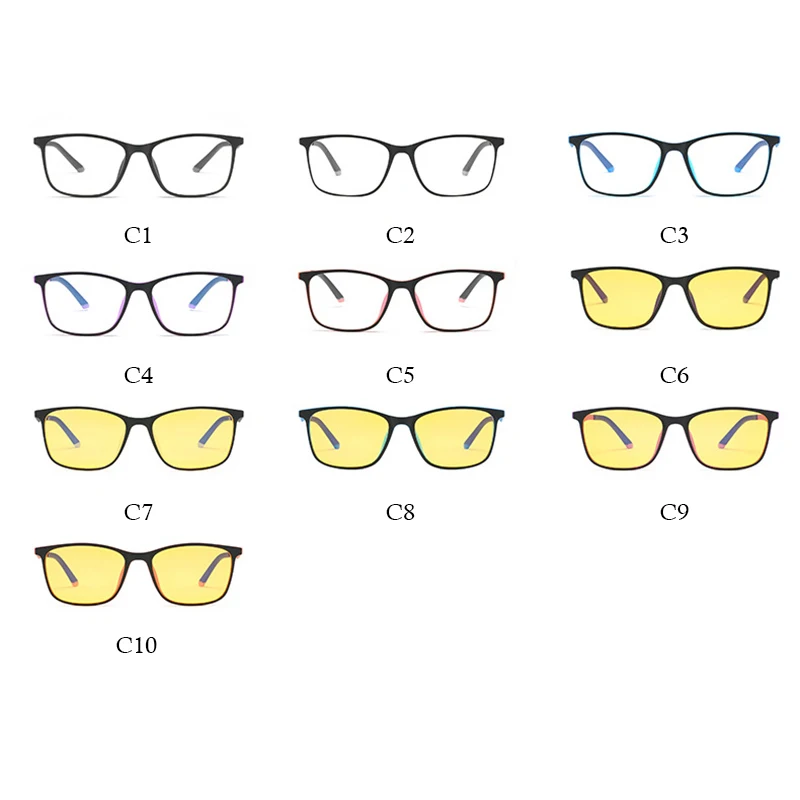 TOEXPLORE ore анти синий луч света очки модные мужские и женские очки оправа TR90 винтажные оптические очки для компьютера близорукость чтения