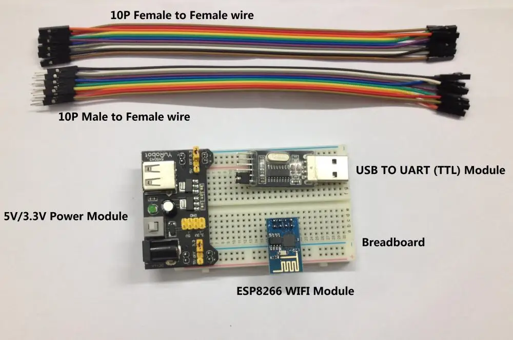 Купить wifi комплект esp8266 wifi модуль + ch340 + питание + макет в ...