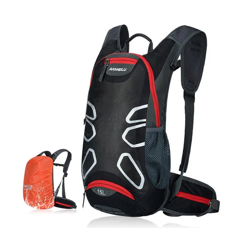 Сумка на плечо для велосипеда, ультралегкий спортивный рюкзак для верховой езды MTB, гидратационный рюкзак 15л для велосипеда, велосипедный рюкзак, без сумки для воды
