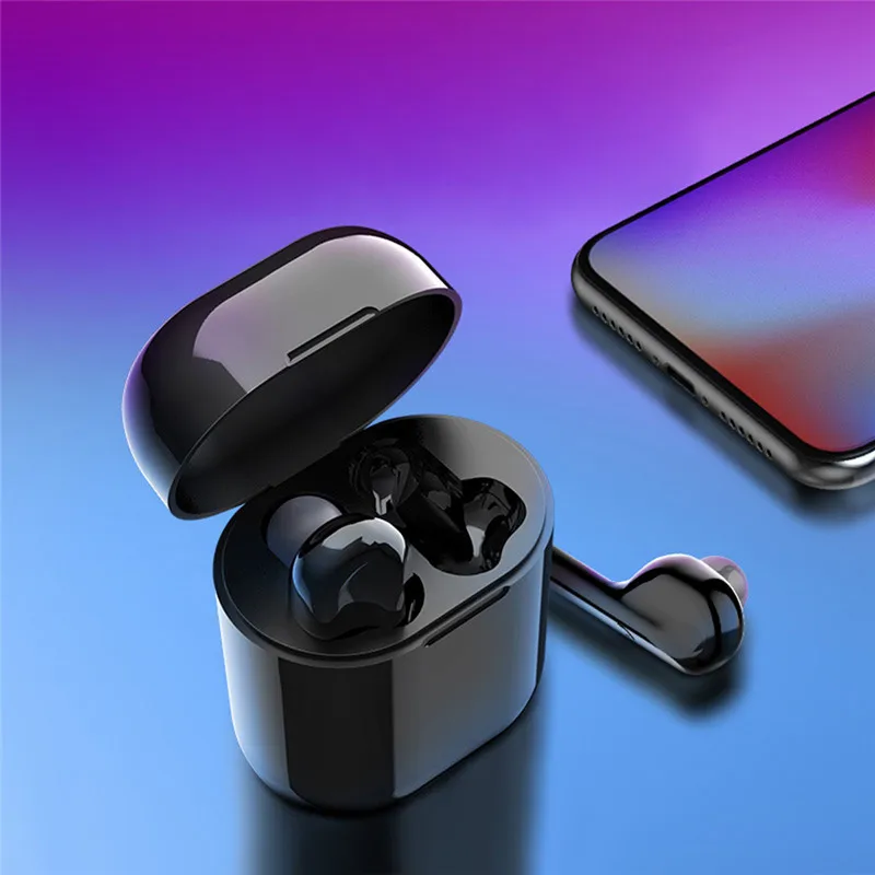 WELTEAYO TWS Mini Wireless Bluetooth Earphone Stereo Earbuds Headsets With Charging Box Mic For iPhone Xiaomi All Smart Phone