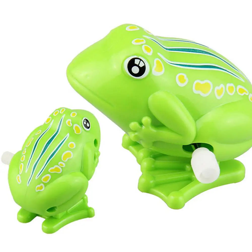

Baby Funny Kids Toys Mini Frog Wind Up Toys Animal Jumping Model Spring Clockwork Educational Children Toys for Children gift