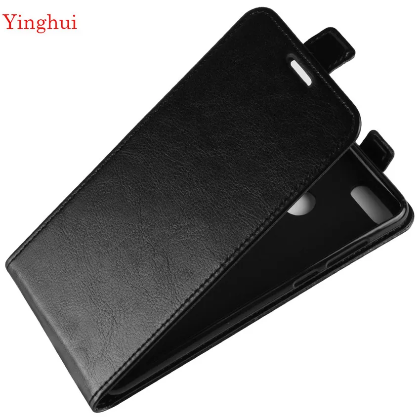 

For Huawei Y9 2018 Case Flip Leather Case For Huawei Y9 2018 High Quality Vertical Cover With Card Holder For Huawei Y9 2018