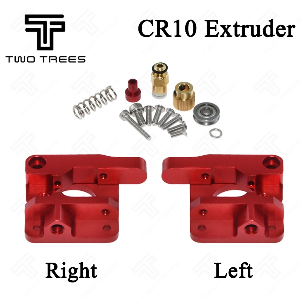 

3d parts CR10 Extruder Upgraded Aluminum MK8 Drive Feed 3D Printer Extruders for Creality 3d cr-10 Cr-10S RepRap i3 1.75mm