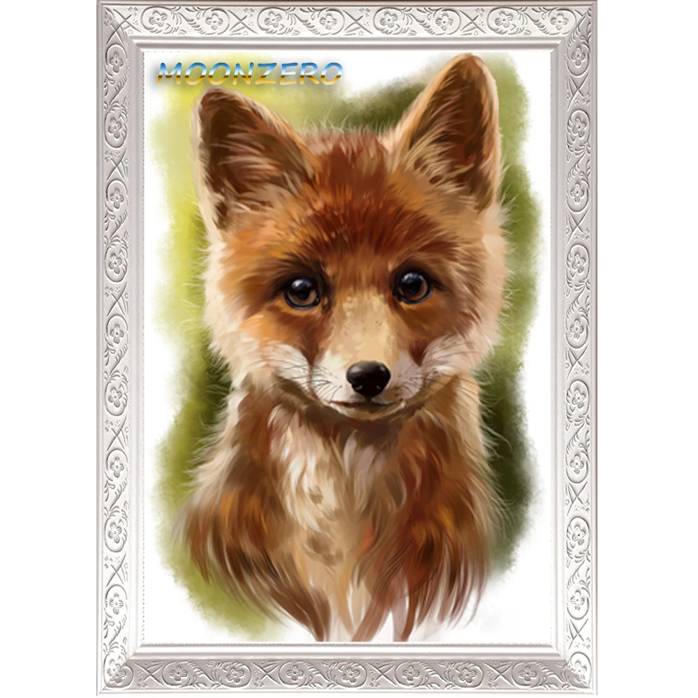 

New Diamond Mosaic Embroidery Animals Wall Art Decor Fox Patterns Rhinestone Diamond Painting Cross Stitch Handcraft Hobby