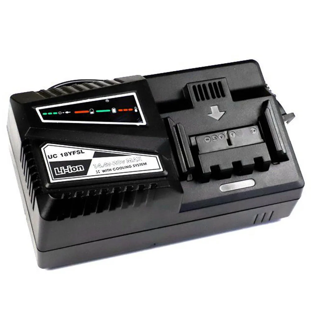 

14.4V to 18V Rapid Li-Ion Battery Charger Replace for HITACHI UC18YKSL