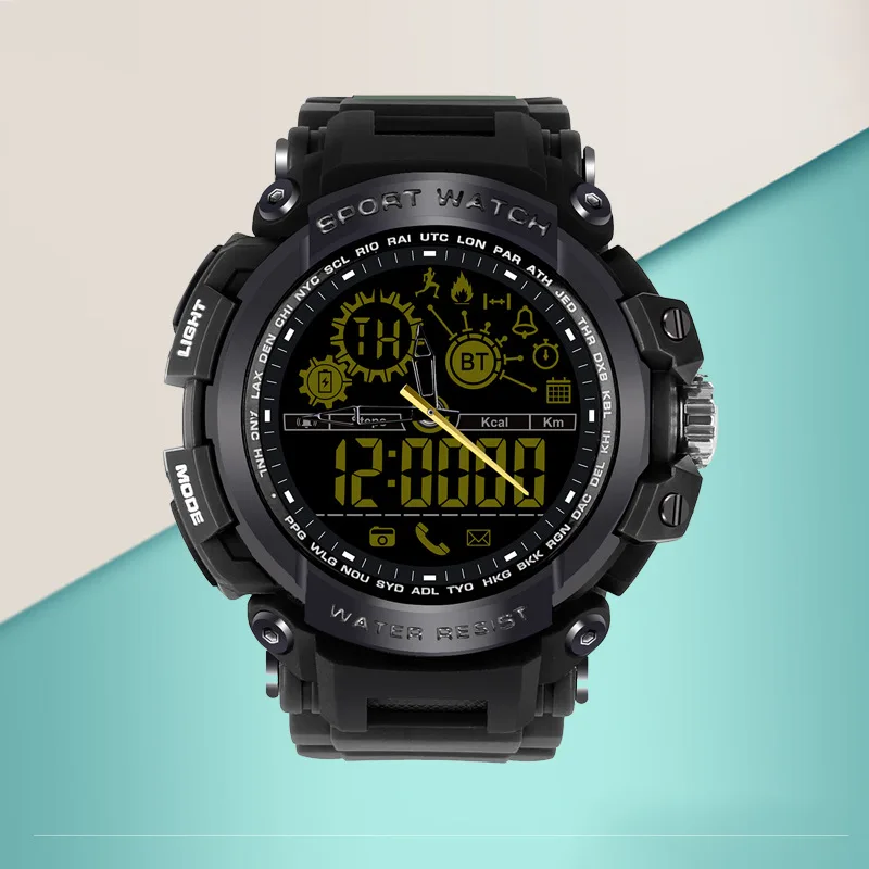 

MIARA.L smart sport watch chronometer calls to remind remote camera social interaction depth waterproof