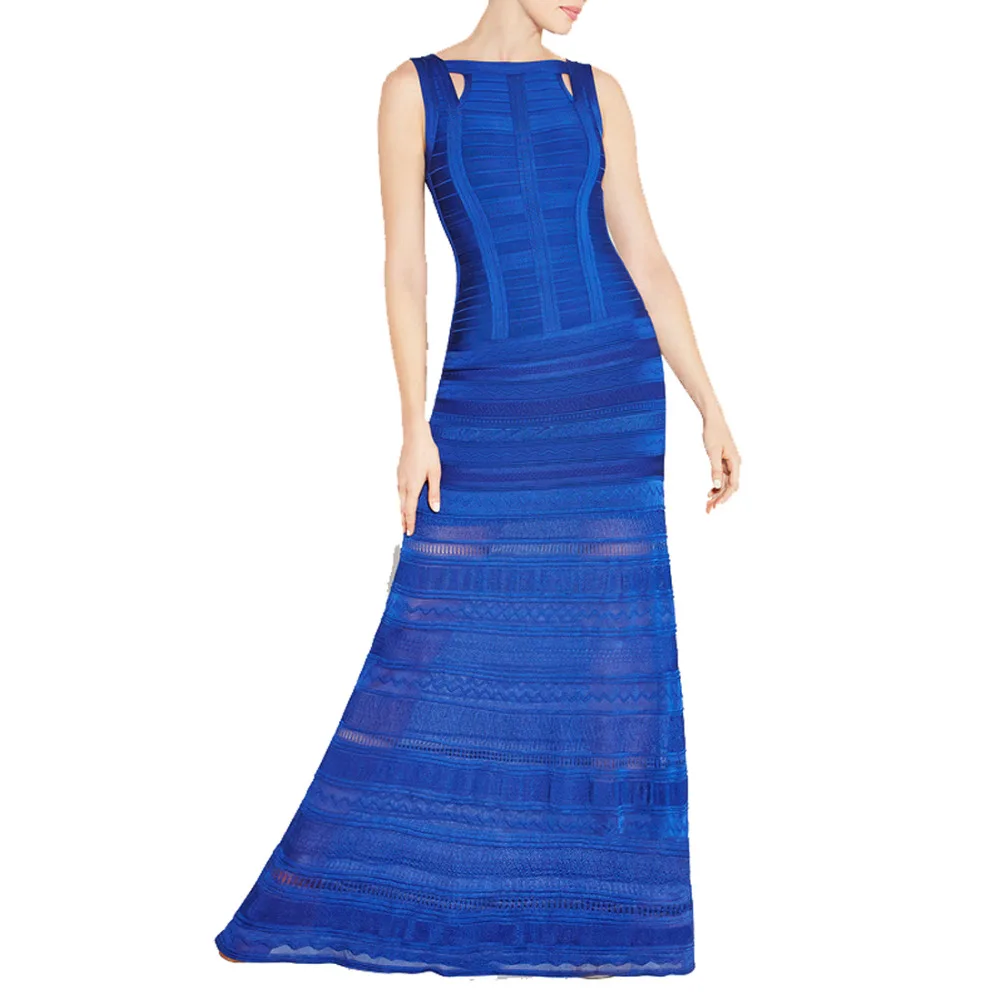 Women s Long Bandage font b Dress b font Bodycon font b Dress b font Floor