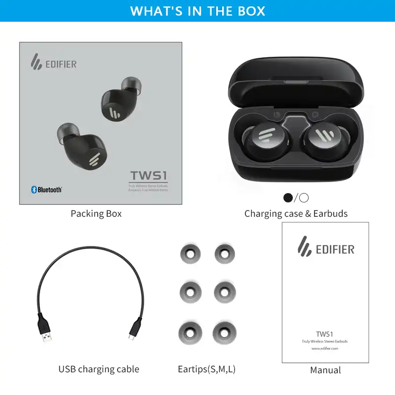 edifier tws1 microphone