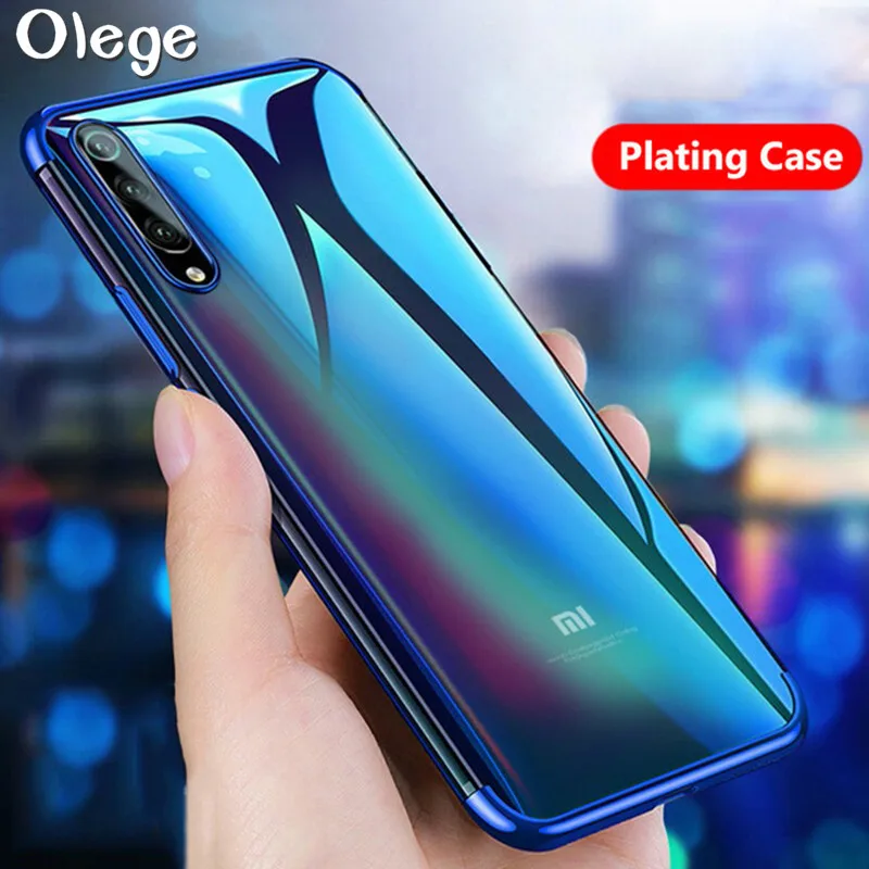 

For Samsung Galaxy A50 Case Cover Clear Plating Silicone Soft TPU Cover Case For Samsung A50 2019 S8 S9 S10 Plus A40 A70 Coque