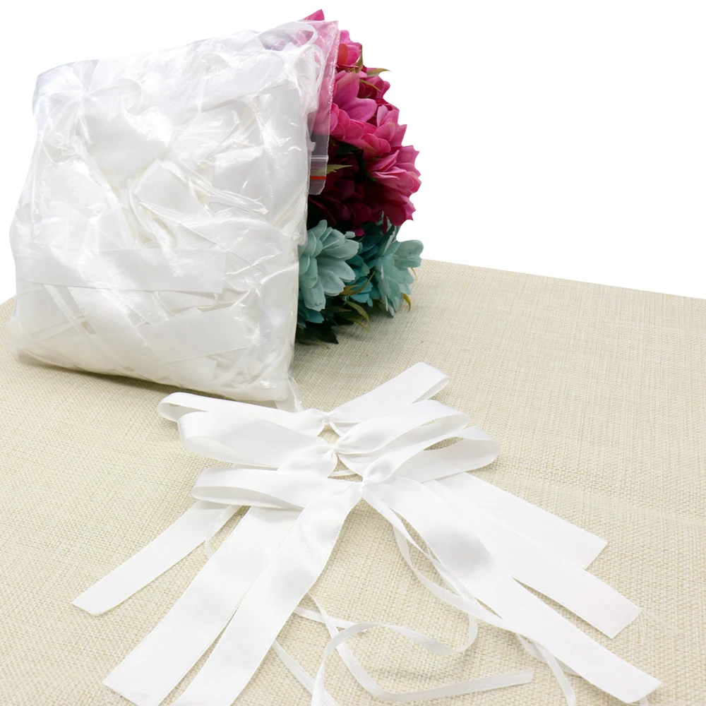 50pcs Delicate Wedding Pew End Bowknots Ribbon Bow Bowknot