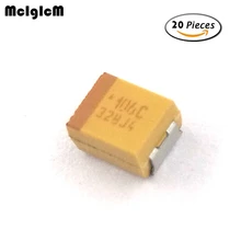 R171-09 20pcs B 3528 10uF 16V SMD tantalum capacitor
