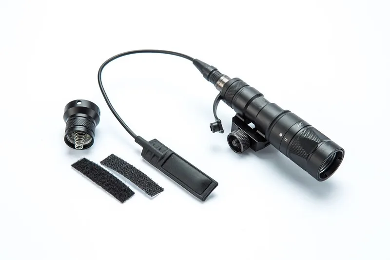 Tactical  M300V Mini Scout Light Weaponlight 400 Lumens Output Constant/Momentary/Strobe Flashlight for Hunting