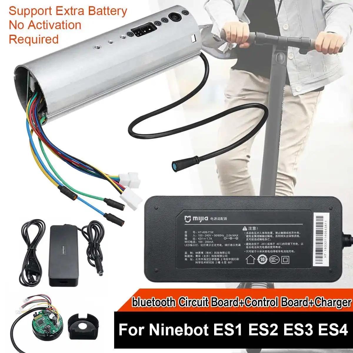 

Electric Scooter Control Board Bluetooths Circuit Board Motherboard Controller for Ninebot ES1 ES2 ES3 ES4 Activated Dashboard