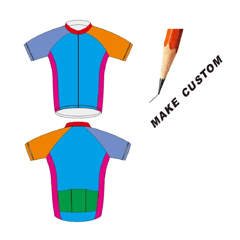 

2019 custom made Cycling jersey cycling clothing MTB/ROAD Bicycle clothes Bike Wear Quick Dry Short Sleeves