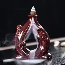 Ретро курильница для благовоний горелка Incienso Cascada благовония водопад держатель палочки для дома медитация керамическая курильница дзэн Будда Декор