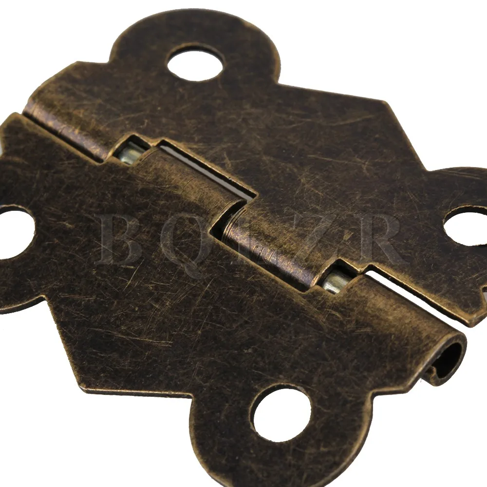 4cm Vintage Antique Bronze Butterfly Cabinet Door Cupboard Hinges Pack of 100 BQLZR