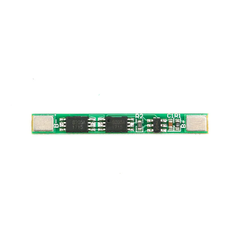 

10 pcs 1S 3.7V 4A li-ion BMS PCM 18650 Battery Protection Board PCB for 18650 lithium ion li Battery Double MOS bms