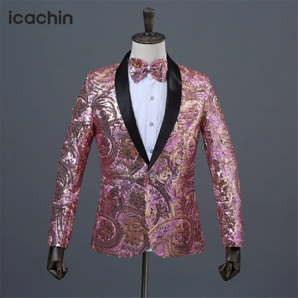 pink sequin blazer (1)