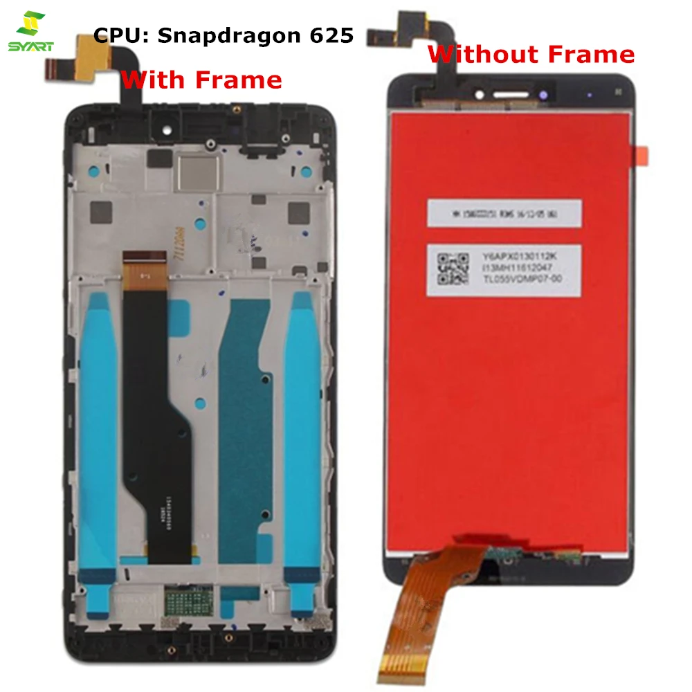 

New LCD+Frame For Xiaomi Redmi Note 4X LCD Display Screen For Redmi Note 4 Global Version LCD Display Only CPU Snapdragon 625
