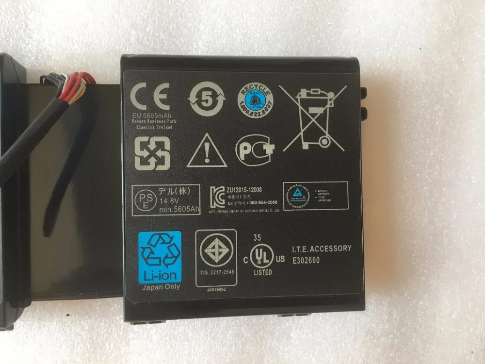 SupStone 86WH новый оригинальный 2F8K3 Аккумулятор для ноутбука DELL Alienware 17 18 18x M17X R5 M18X R3 KJ2PX