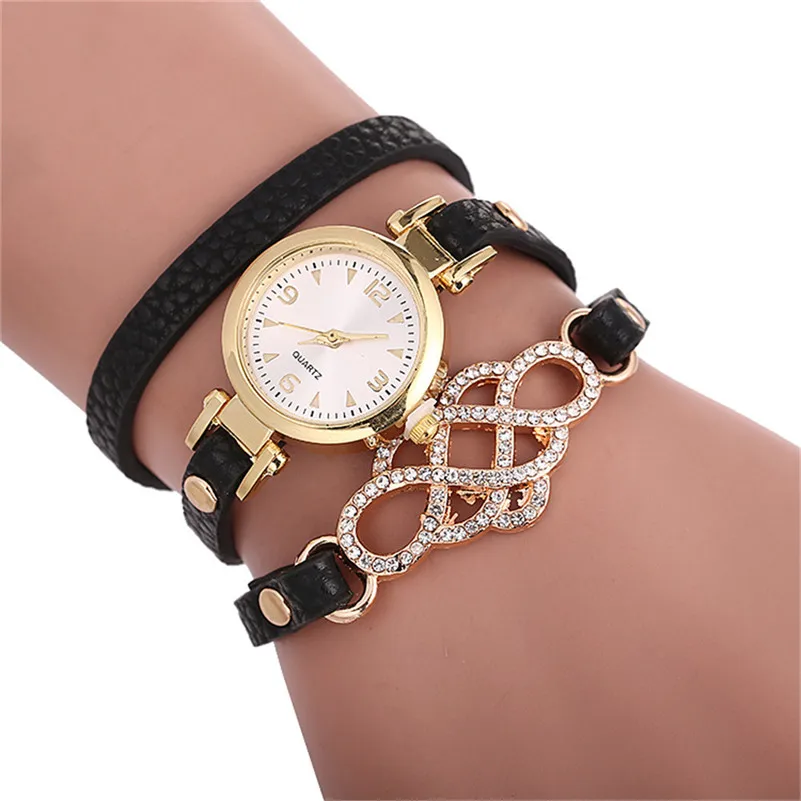 Women's watches brand luxury fashion ladies watch Analog Quartz Bling Diamond Bracelet Dress Wrist Watch clock Reloj mujer M23 (5)