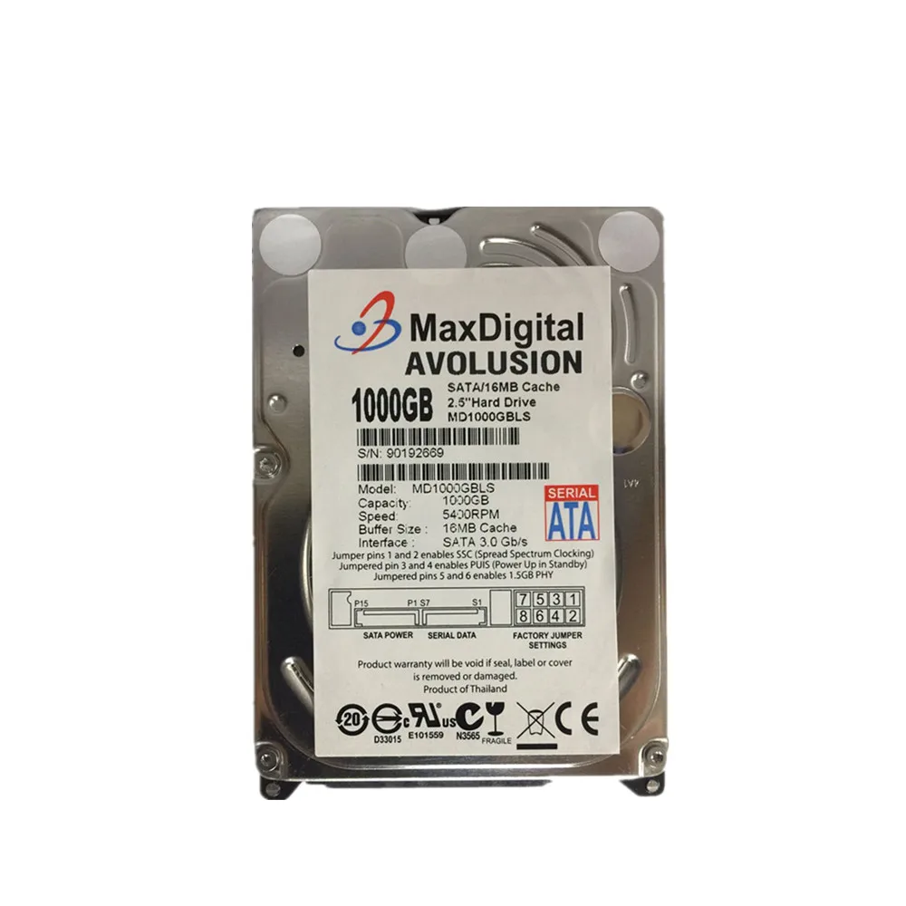 1000 ГБ SATA 2 5 дюймов 15 мм высота HDD для ПК башня/сервер/мини-ITX/настольный