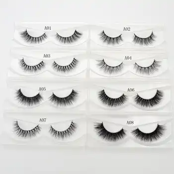 Free DHL 100pairs Visofree Eyelashes Mink False Eyelashes Handmade Mink Collection 3D Dramatic Lashes 32 Style Glitter Packaging