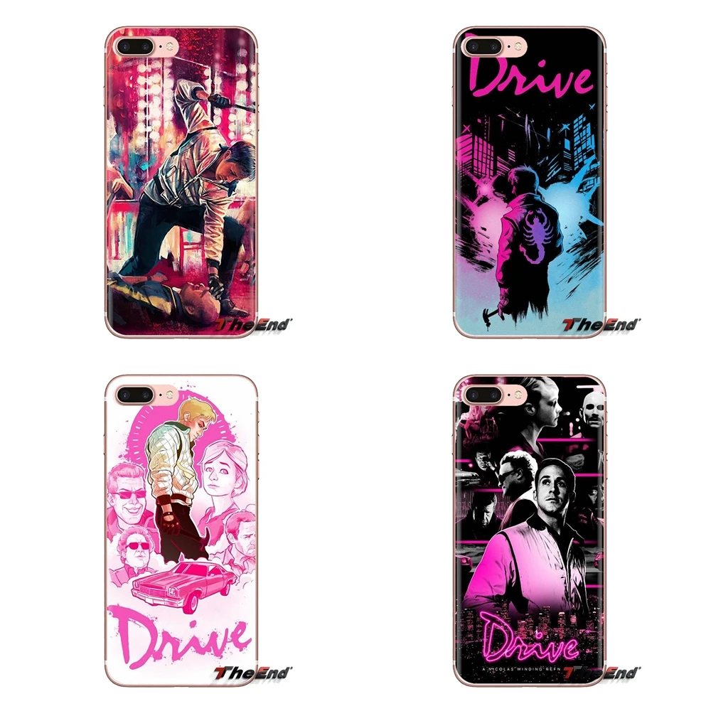 Драйв 2011 фильм постер Ryan Gosling Мягкий Силиконовый ТПУ чехол для iPod Touch Apple iPhone 4 4S 5 5S