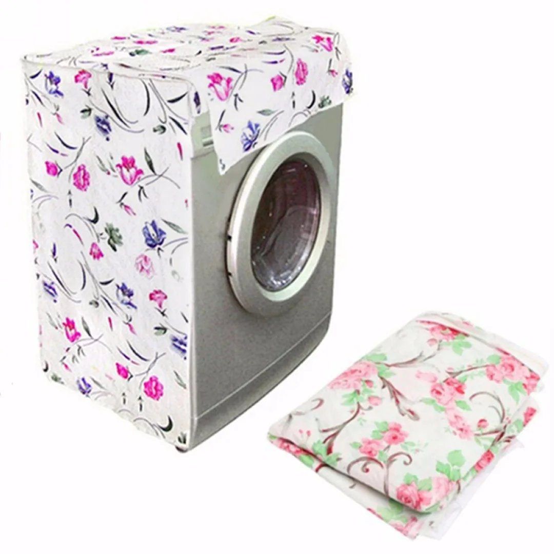 JX-LCLYL Waterproof Washing Machine Cover Dustproof Cover Protections Front Cover Home