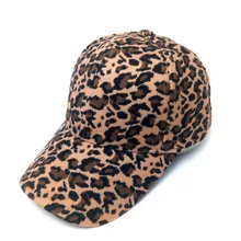 Высокое качество женские шапки леопардовым принтом Бейсбол кепки снаружи модные интимные аксессуары Casquette Кепка с прямым козырьком замши Популярные