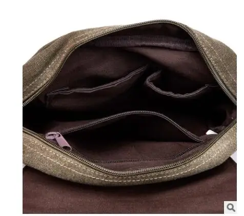 Men Canvas Messenger Bag Vintage Man Shoulder Bag Men's Cross body waterproof multifunction men handbag canvas
