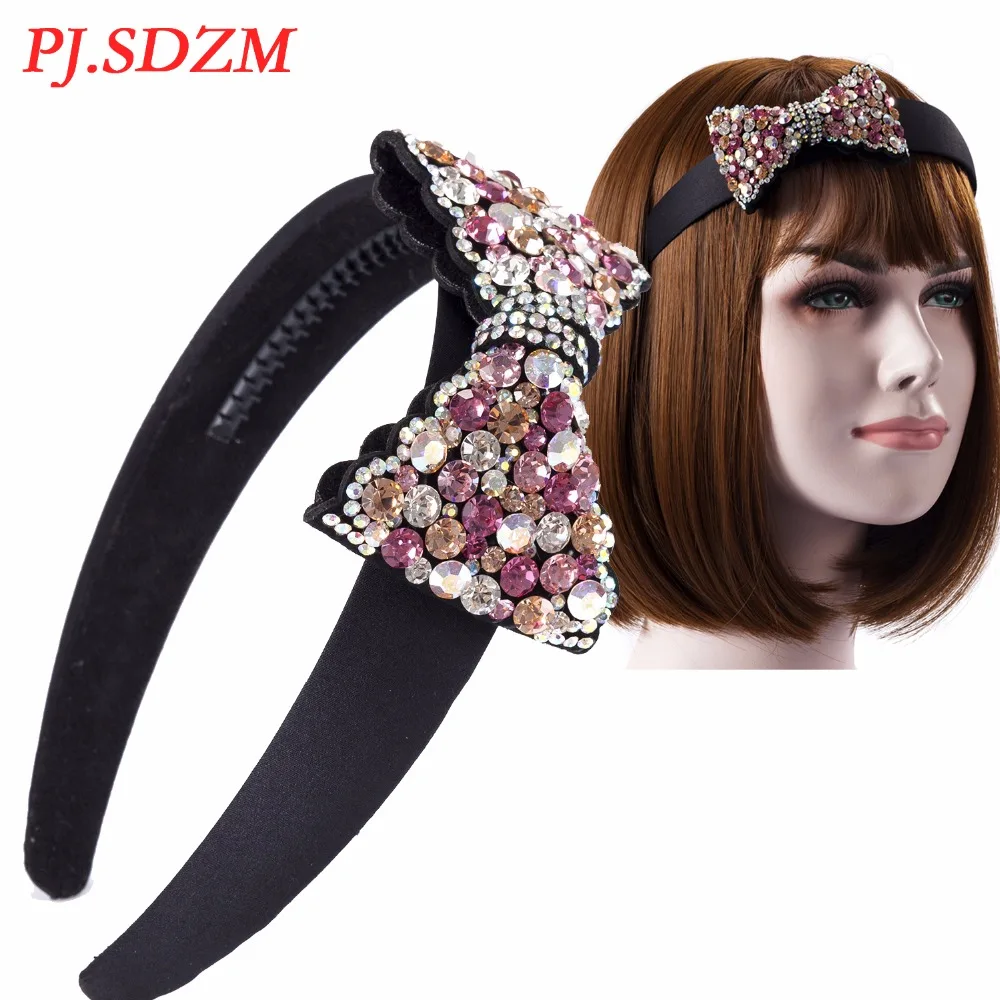PJ.SDZM Chinesee Knot Headbands Women Popular Hairbands Girls
