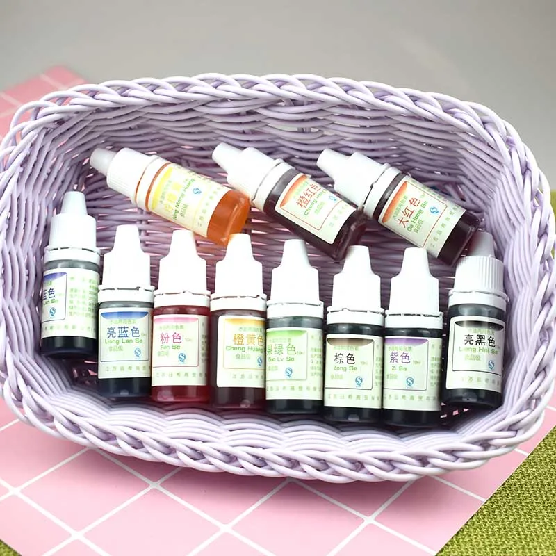 

New Dyeing Pigment Slime Crystal Mud UV Resin Dyeing Water Oil Dual Use Pigment DIY Craft XOA88