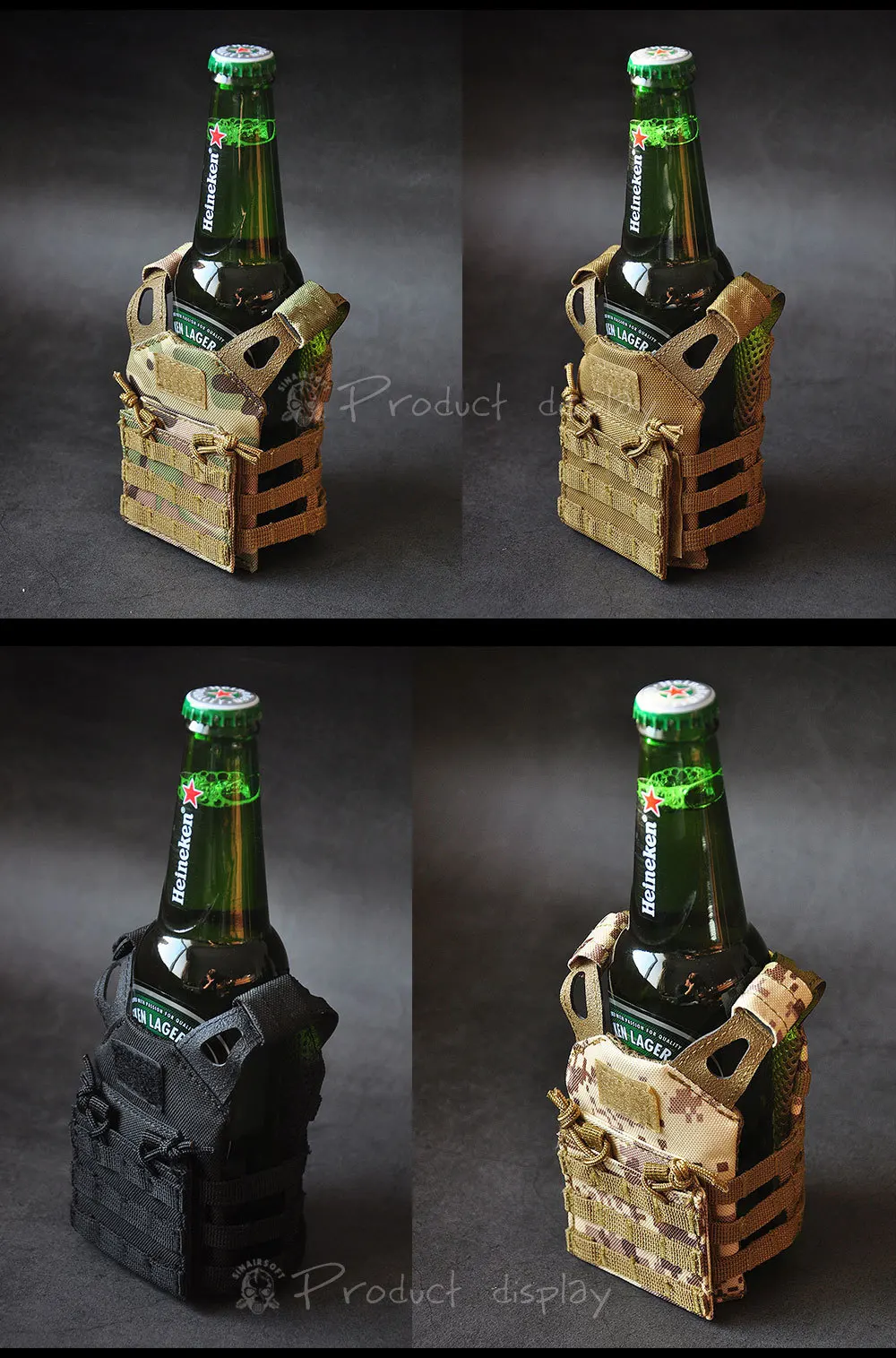 SINAIRSOFT JPC тактический военный Molle мини жилет koozie охотничий Открытый регулируемый ремень журнал орнамент кулон США