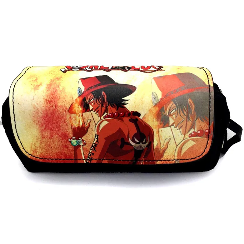 Цельный чехол для карандаша luffy карандашей roronoa zoro аниме косметичка|Косметички| |