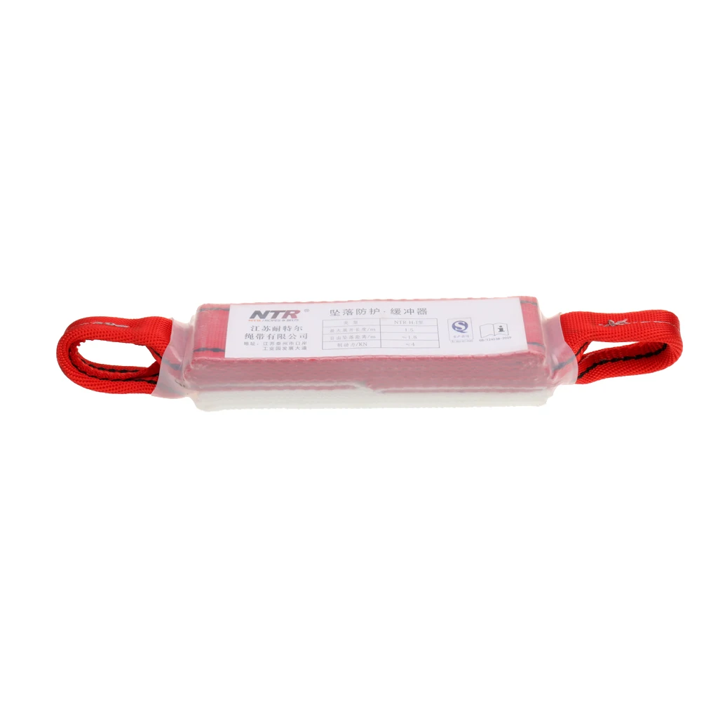 

Mountaineering Rock Climbing Fall Protection Lanyard Shock Absorber Energy Absorbing Rope