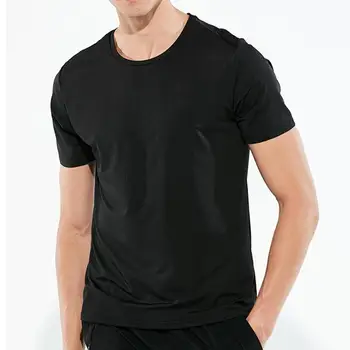 

Anti-Dirty Waterproof Men T Shirt Hydrophobic Stainproof Breathable Quick Dry Top Outdoor Sports Men Short Sleeve T Shirt