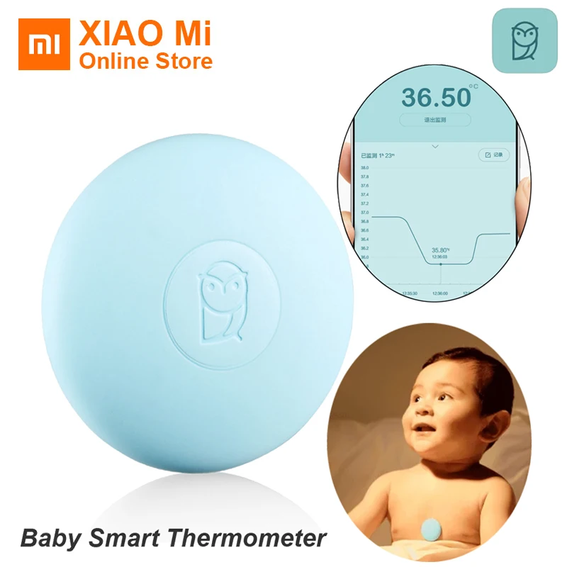 

Xiaomi Miaomiaoce Digital Baby Smart Thermometer Clinical Thermometer Accrate Measurement Constant Monitor High-Temprature Alarm