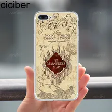 Harry Potter Hogwarts Soft Silicone Phone Cases Cover for Iphone 7 6 6S 8 Plus 5S SE X