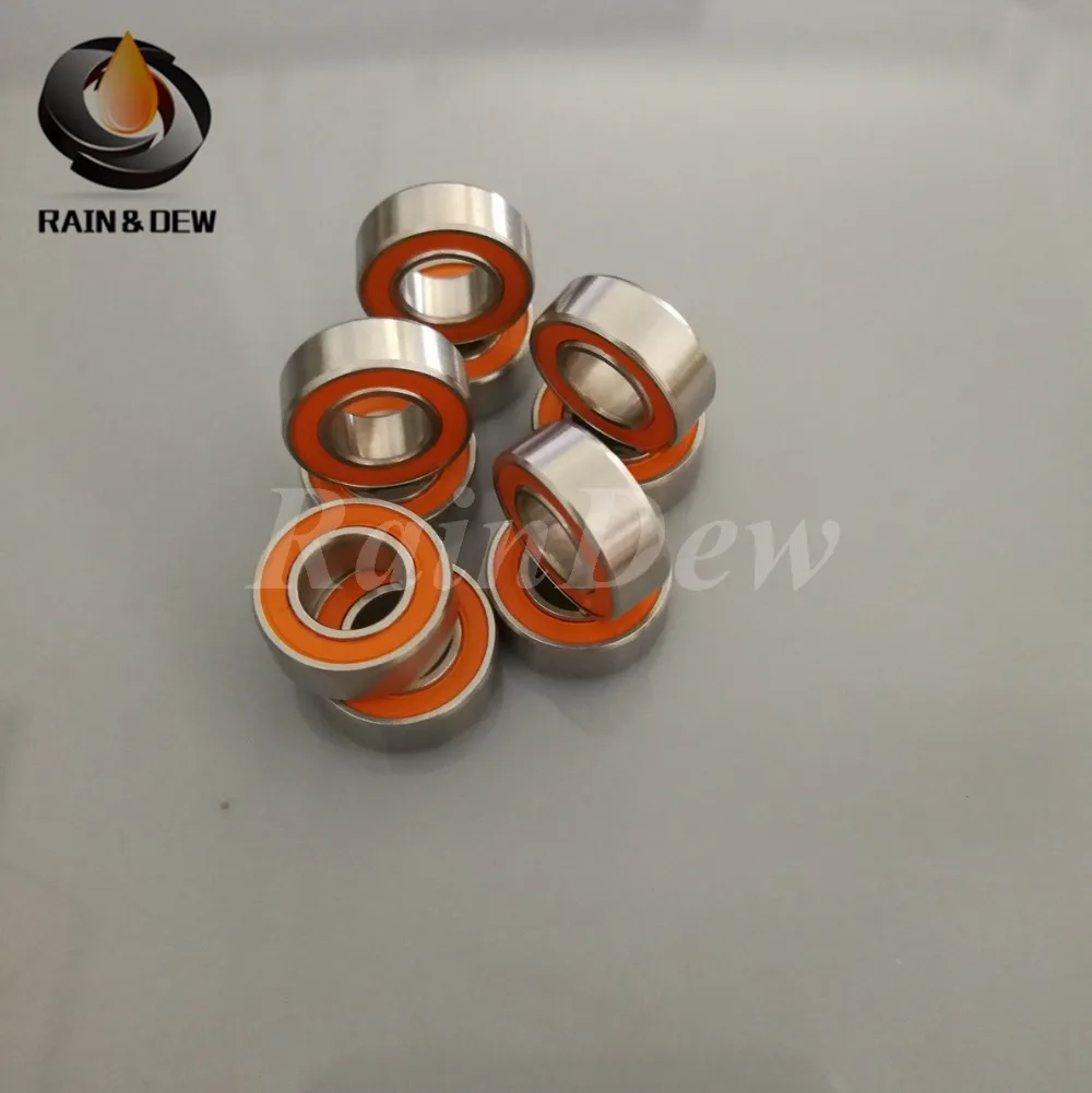 

4pcs 10x15x4 S61700 2RS CB / S6700 2RS CB ABEC7 10X15X4mm Stainless steel hybrid ceramic ball bearing