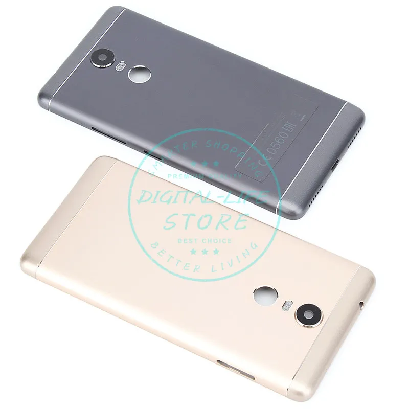 Для lenovo K6 Note сзади Батарея покрывающая телефон по всей поверхности+ Камера Стекло объектив для K6 плюс задняя крышка Дверь Корпус замена запасных Запчасти