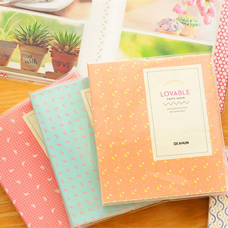 

64 Pockets Mini Instant Polaroid Photo Album Insert Album 3 Inch Picture Case Exquisite Album Storage for Fujifilm Mini Album