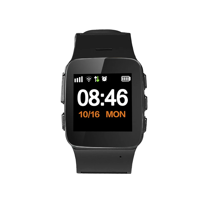D99 умные часы для пожилых детей GPS LBSTracker Android карты SOS наручные GSM Wi Fi безопасность