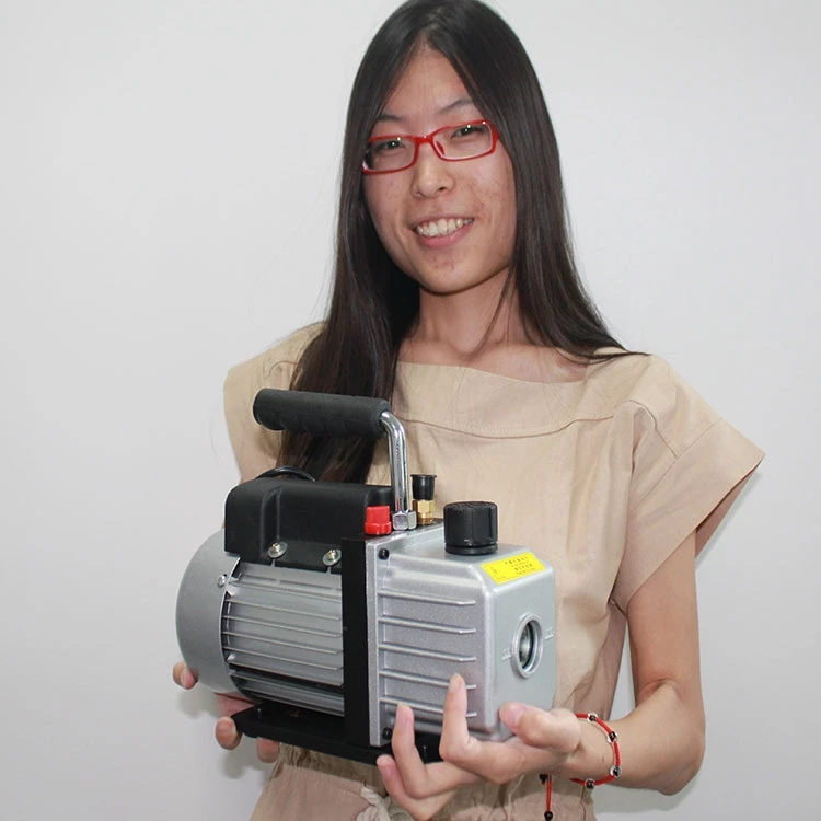 Single stage Rotary Vane Vacuum Pump Air Refrigerant vacuum pump manufacturer